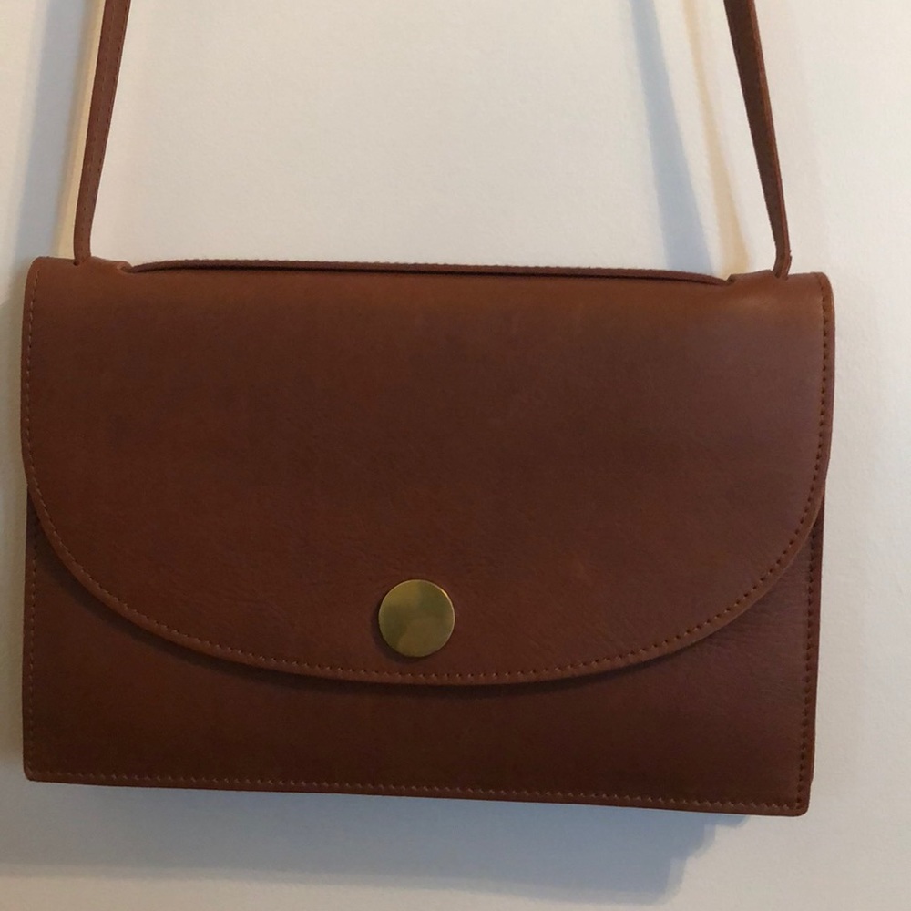 NWTS Madewell brown crossbody bag